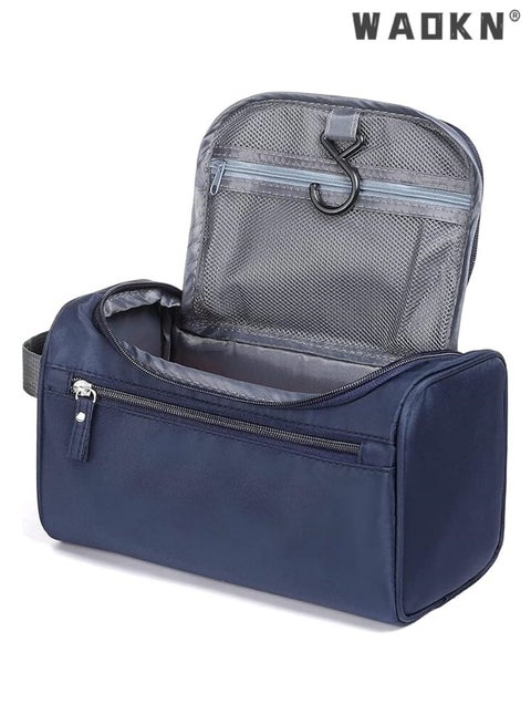 Men's & Women's Waterproof Hanging Toiletry Bag - Premium Nylon Travel Organizer with Spacious Compartments for Cosmetics, Necessities & Wash Accessories