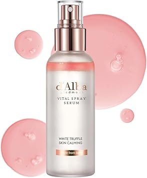 d'alba Piedmont dAlba Italian White Truffle Vital Spray Serum vitializing glowy hydrating soothing serum face mist spray SOS solution for red and sensitive skin serum Korean skincare - Image 1