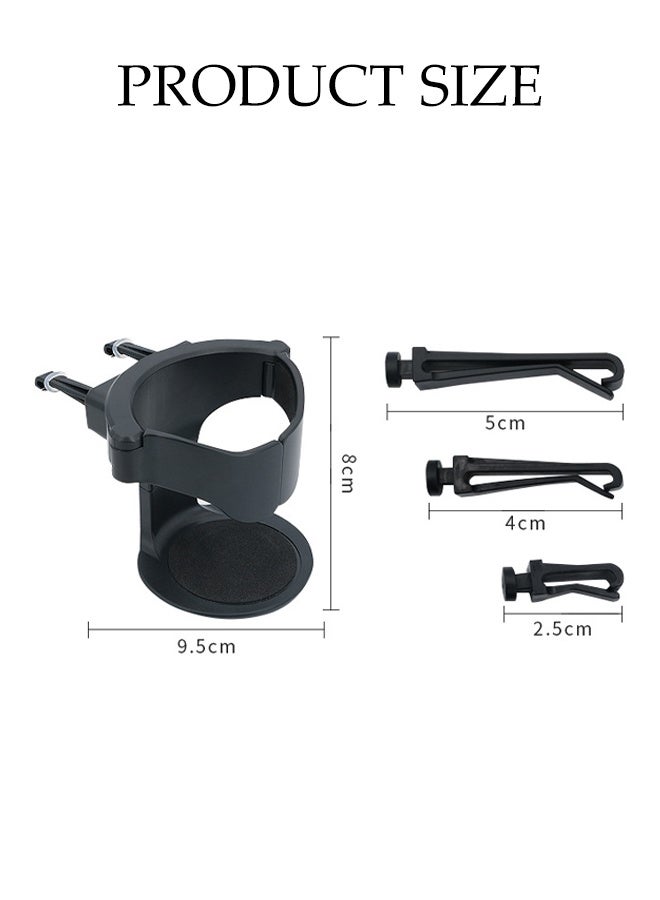 DUNISO 2 Pack of Car Cup Holder for Air Vent,with Non-slip Adjustable Base,Multifunctional Drink Holder for Coffee, Juice ,Tea ,Cups - Image 2