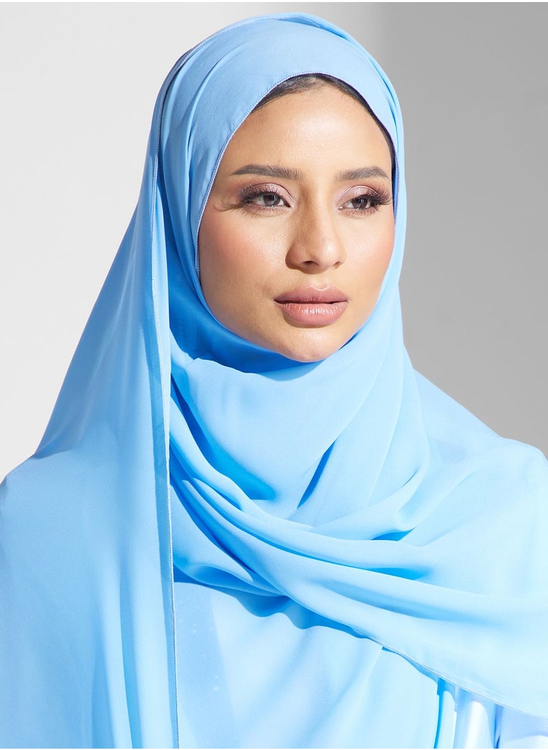 Khizana - Embellished Detail Abaya With Ombre Effect - Image 1