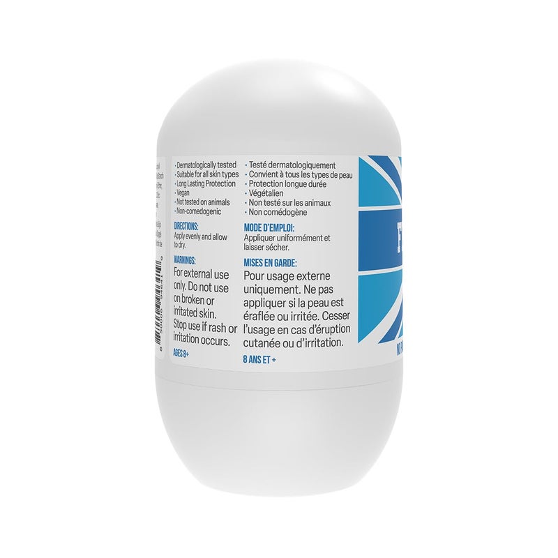 Fresh Kidz Roll On Deodorant for Kids and Teens - Baking Soda and Aluminum-free 24 Hour Protection for Sensitive Skin - Boys "Blue" 1.86 fl.oz. - Image 3