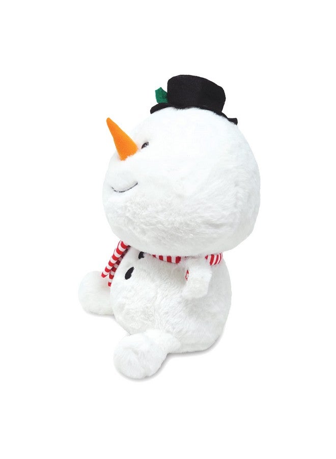 كادل بارن رجل ثلج لطيف | رجل ثلج متحرك يغني في عطلة عيد الميلاد المجيد، لعبة محشوة من القطيفة تغني Let It Snow، 10 بوصات - Image 5