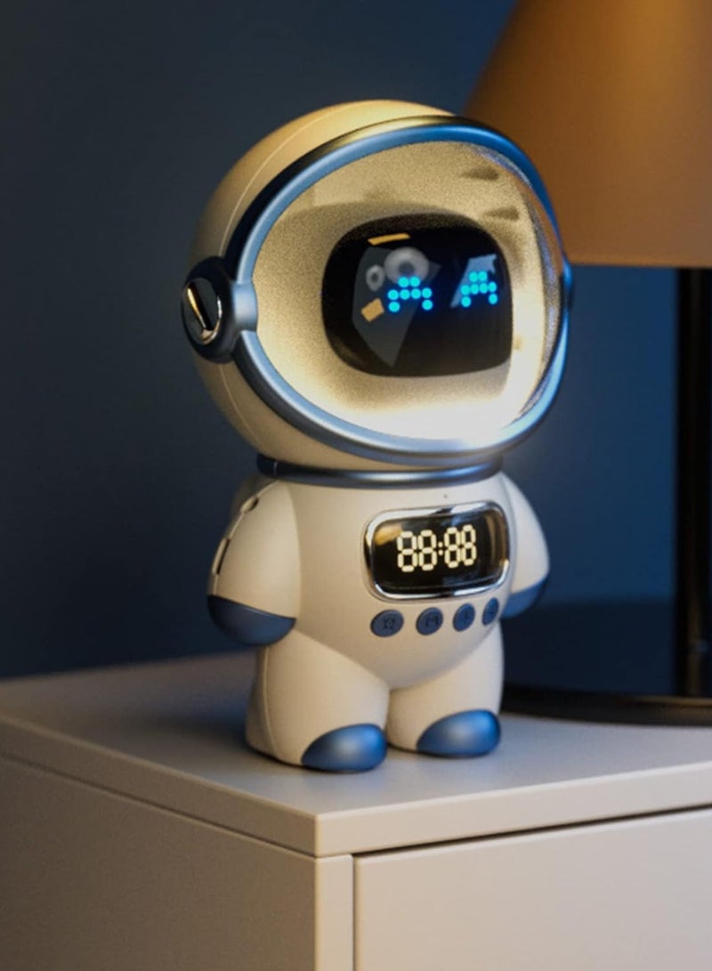 Speake Multi Use Music Speaker Clock Display Durable for Bedroom Multicolor - Image 4