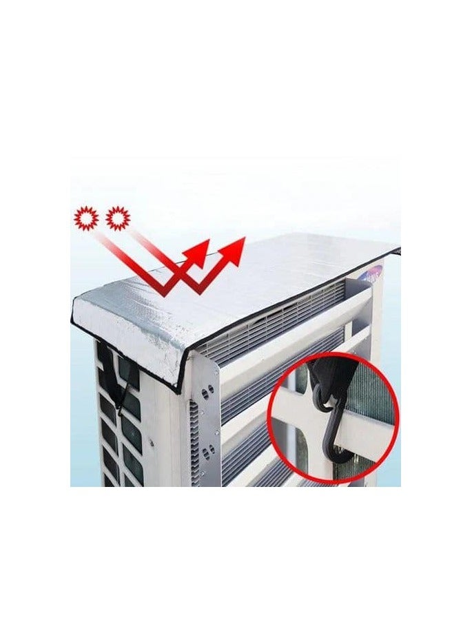 cover of the air condition unit made of aluminum  foil - Image 5