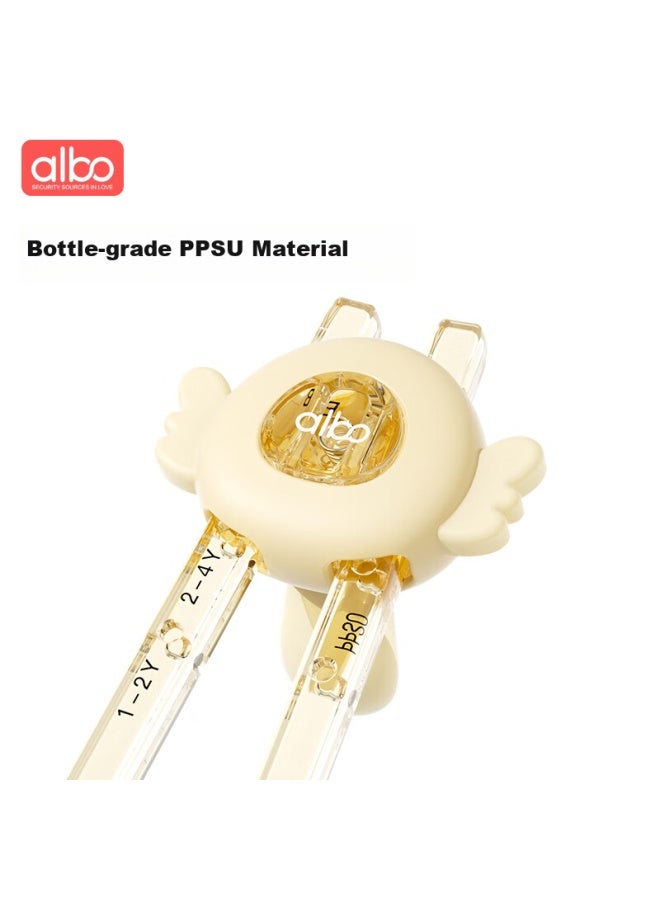 Albo Children'S Training Chopsticks 2-3-6 Years Old Tiger Mouth Learning Chopsticks Two-Stage Ppsu Baby Household Children'S Tableware - Image 4