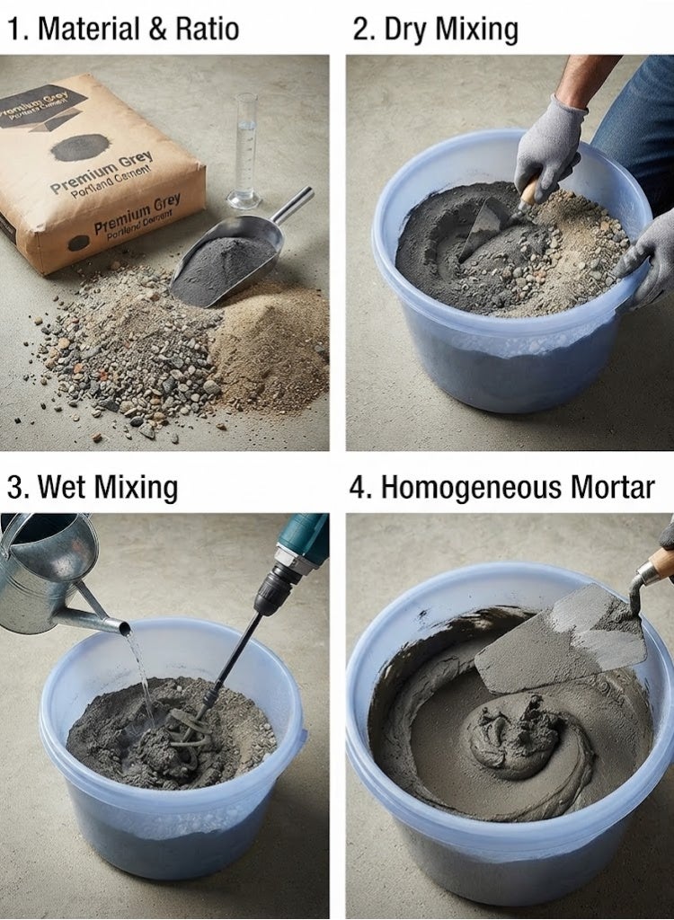 KNP Premium Grey Portland Cement – High-Strength, Fast-Setting Construction Cement | Premium Quality for Concrete, Plastering, Masonry & Repair Work | Durable, Long-Lasting Bond 2KG - Image 2