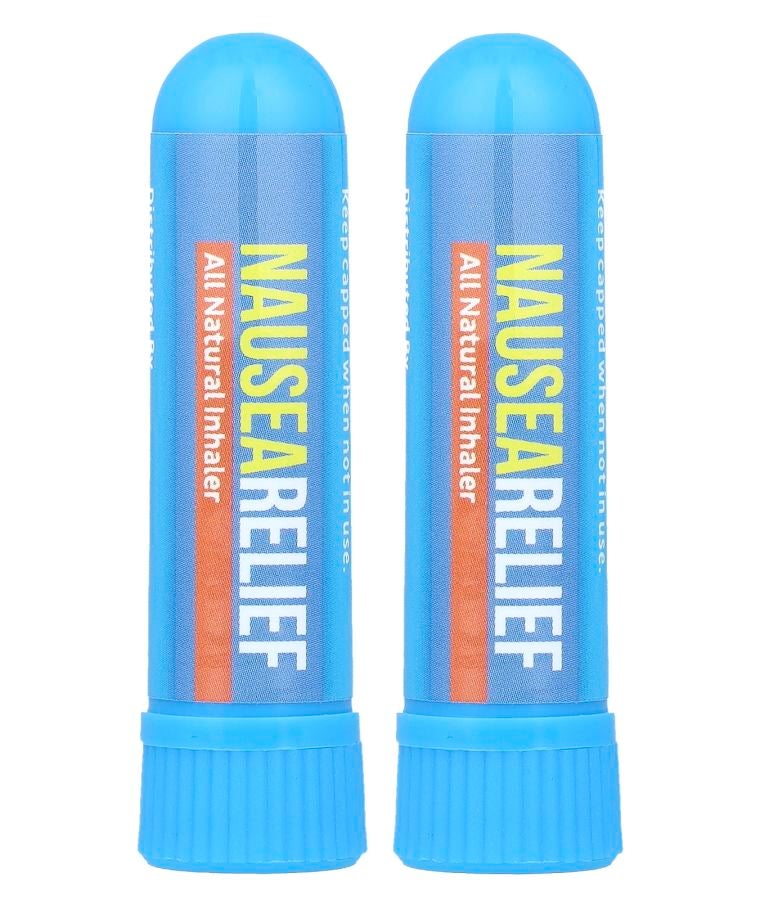 Basic Vigor Nausea Relief All Natural Inhaler 2 Pack