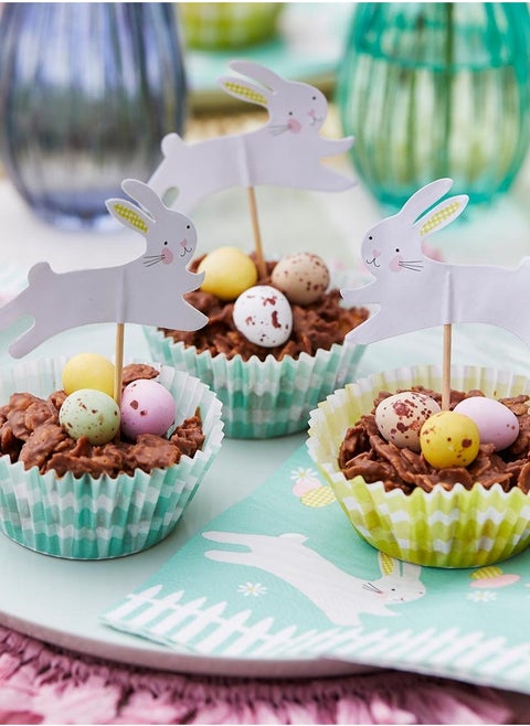 Spring Bunny Cupcake Baking Set 24pc