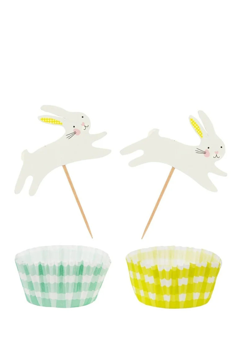Talking Tables Spring Bunny Cupcake Baking Set 24pc
