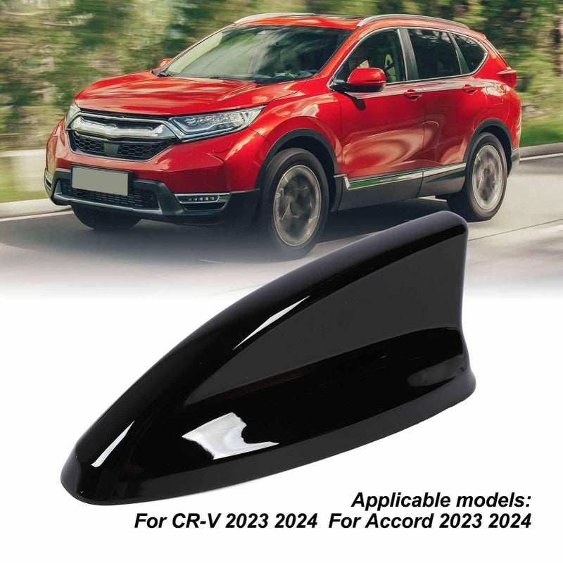 Black Car Antenna Cover Easy Installation Universal for Car Roof Fin Antennas - Image 4
