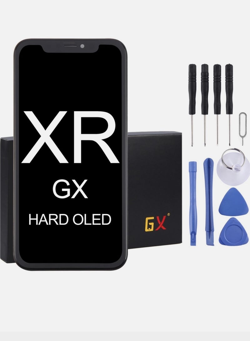 Generic GX Premium LCD Screen Replacement for iPhone XR (6.1-Inch) – Full Display and Touch Digitizer Assembly – Black  - Image 1