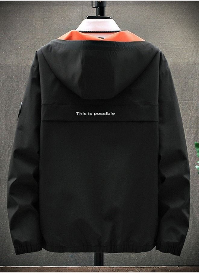 NIBEMINENT - Thin Men's Jacket Korean Spring And Autumn Hoodie - Image 1