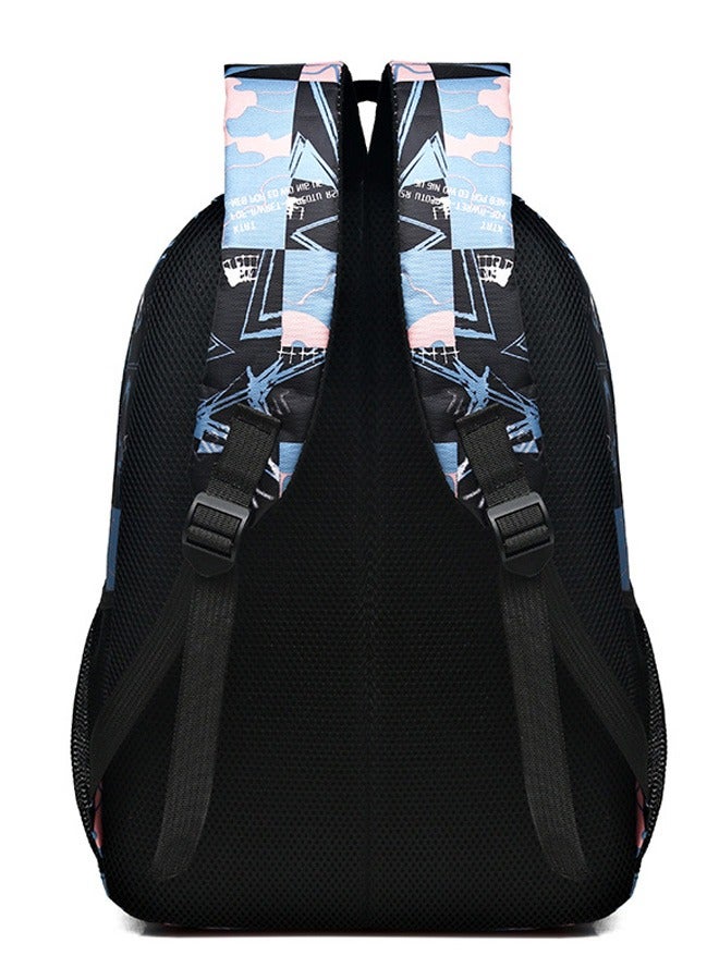 جوي شيك حقيبة ظهر أكسفورد للسفر والأعمال، حقيبة كتب مقاومة للماء وجيدة التهوية، حقيبة مدرسية كبيرة السعة للطلاب المتوسطين والثانويين، متعددة الألوان - Image 5