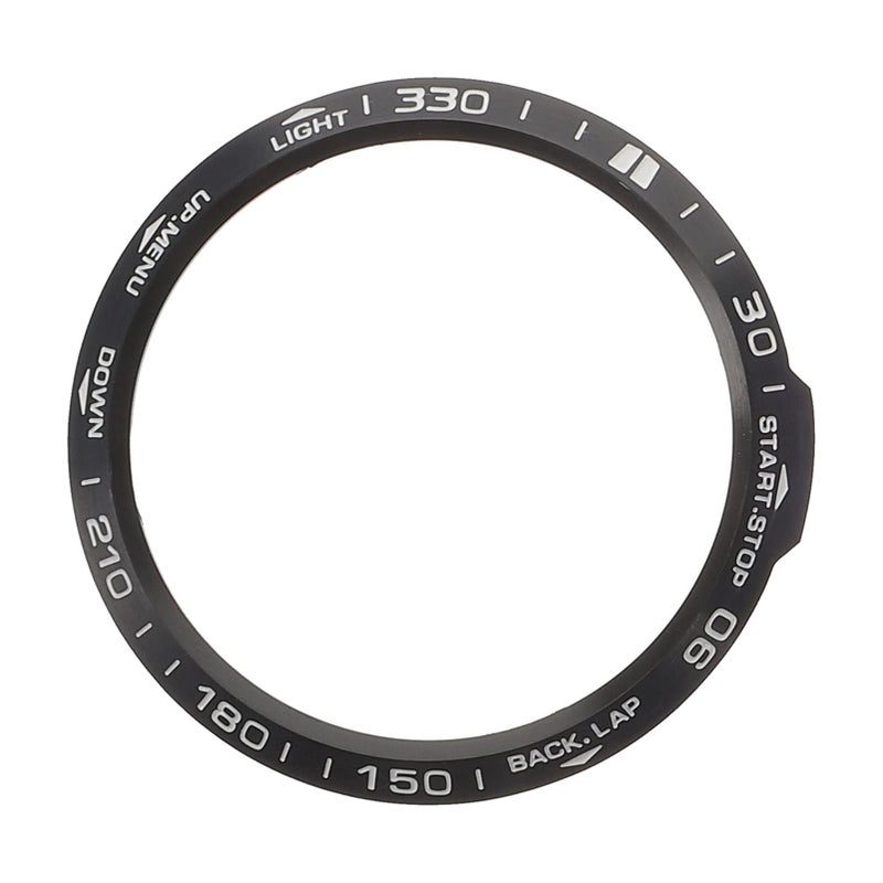 حلقة إطار واقية من الفولاذ المقاوم للصدأ لساعة Garmin 6X مضادة للخدش فضي - Image 2