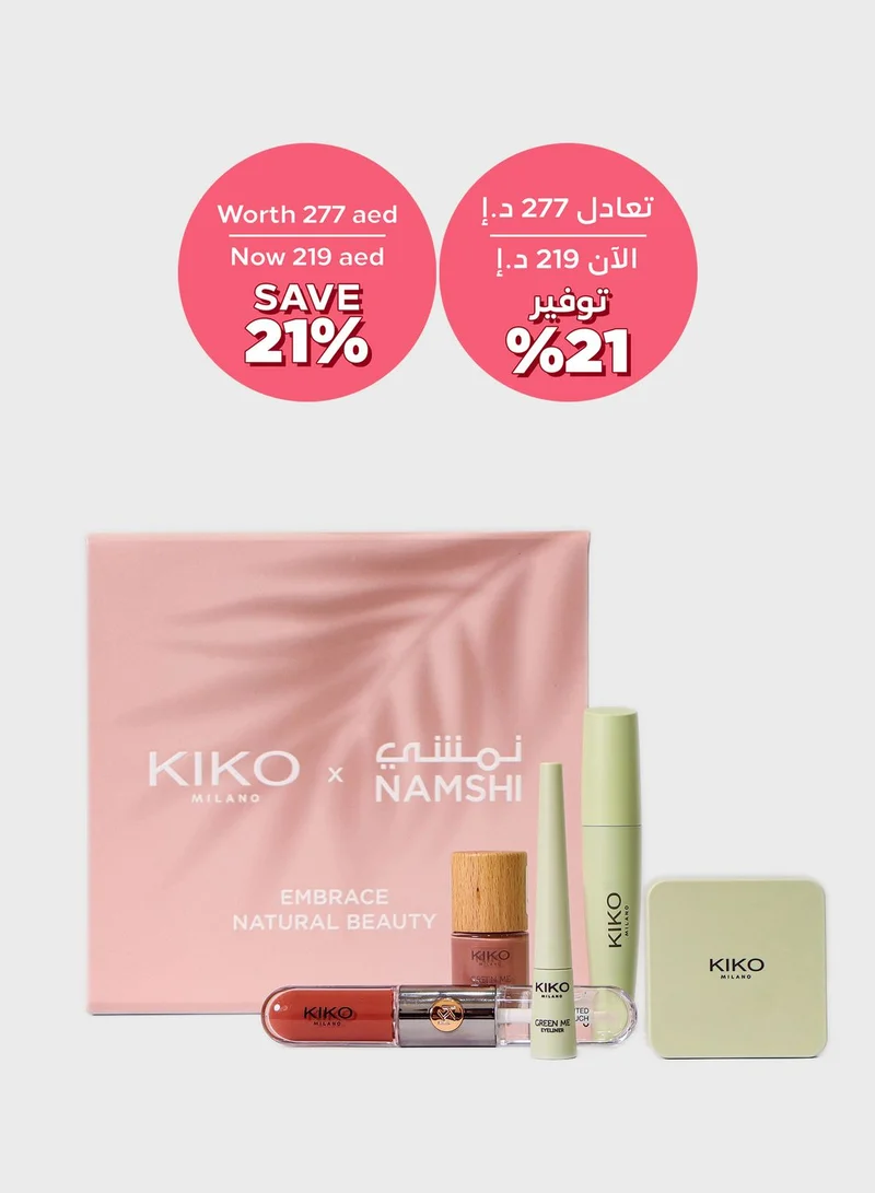 KIKO MILANO Kiko X Namshi Natural Beauty Gift Set, 21% Savings