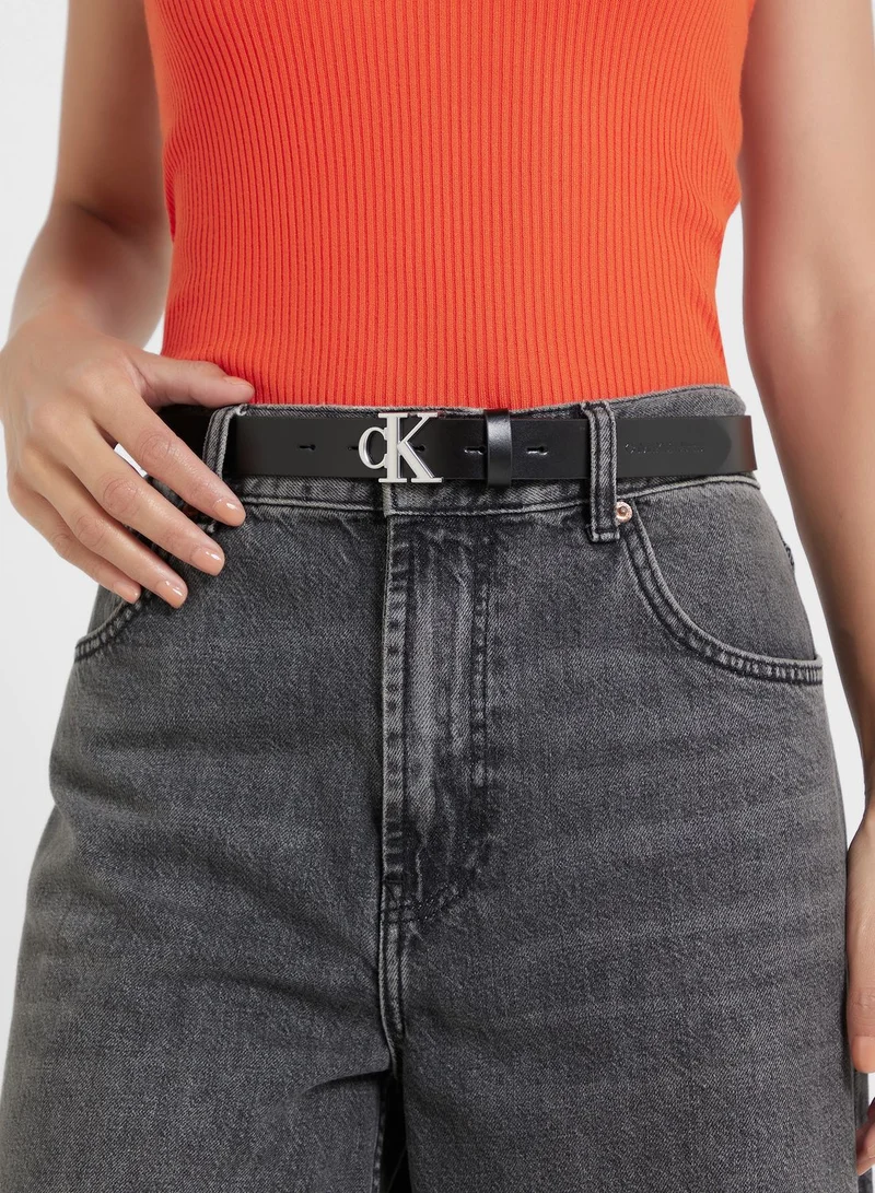 Calvin Klein Jeans Monogram Allocated Hole Belt