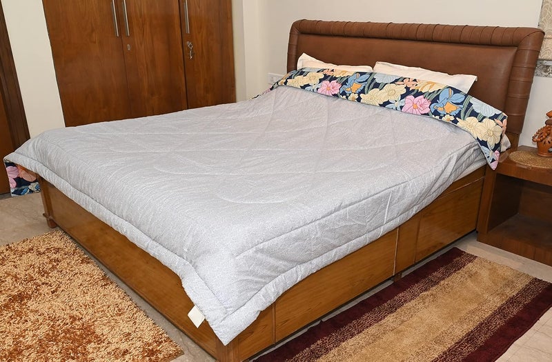 DECOHITE Microfibre Double Bed All Weather ComforterBlanketReversible AC Comforter Size 230 cms x 250 cms DC4 - Image 2