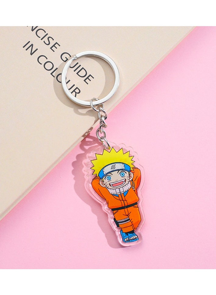 Generic - Anime Uzumaki Naruto Acrylic Keychain - Image 1