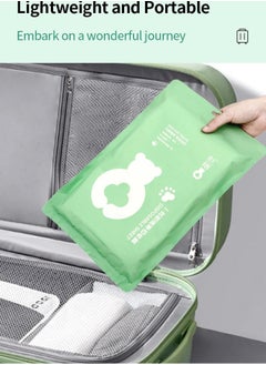 NIBEMINENT [Upgraded] Disposable Bed Sheets for Travel: These Sheets are Perfect for Hotels, offering a Convenient Bedding Cover for Your Travels. The Set Includes 1 Quilt Cover, 1 Sheet, and 2 Pillowcases (King 4 picecs)  - Image 1