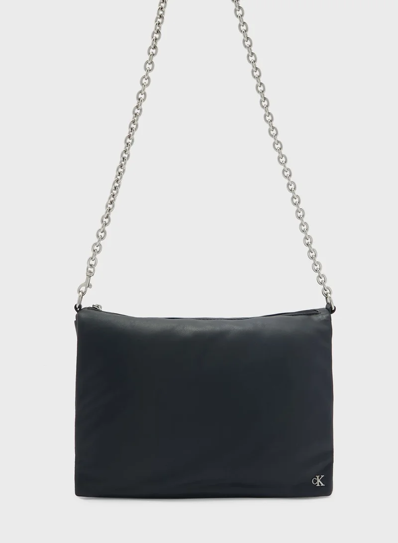 Calvin Klein Jeans Monogram Detailed Crossbody