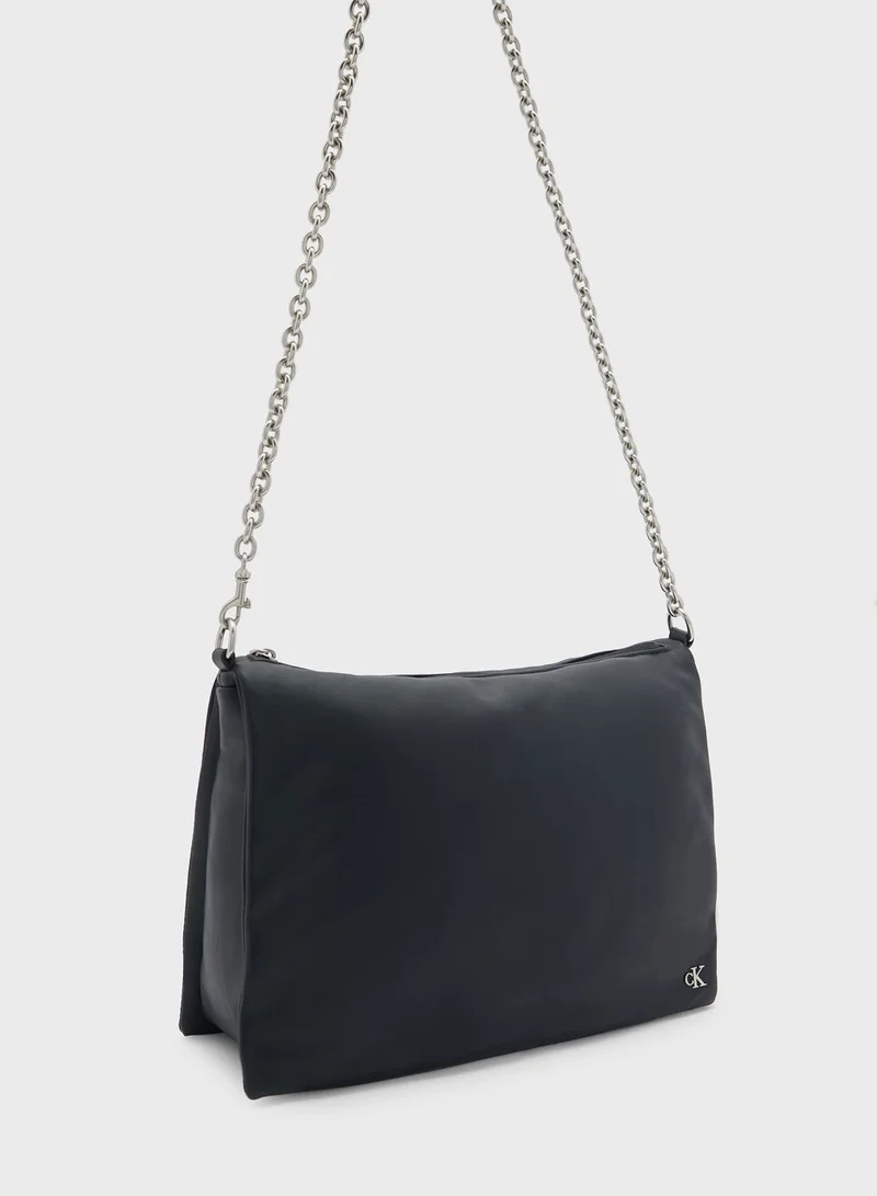 Calvin Klein Jeans Monogram Detailed Crossbody