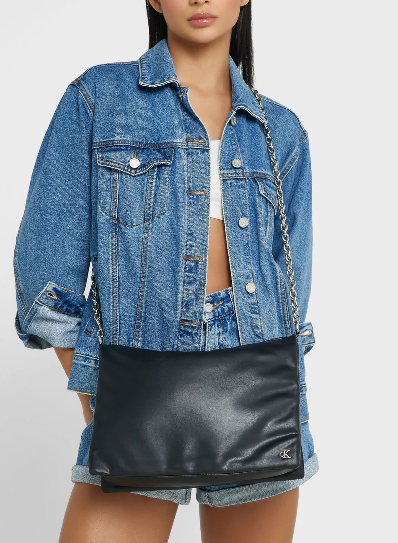 Calvin Klein Jeans Monogram Detailed Crossbody
