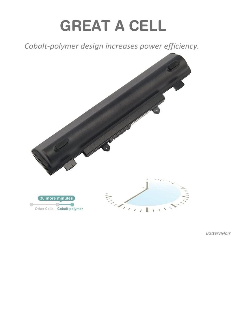 Generic - New AL14A32 Laptop Battery Replacement for Acer Aspire E1-571 E5-571 E5-411 E5-421 E5-511 E5-521 V3-472 V3-572 E14 E15 Touch Extensa 2509 2510 - Image 1