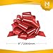 Mata1 Pull Bows for Gifts Red 9 Inch Set of 6 Large 9 Pull Strings for Presents Gift Wrapping Ribbon Bows for Christmas - Image 4