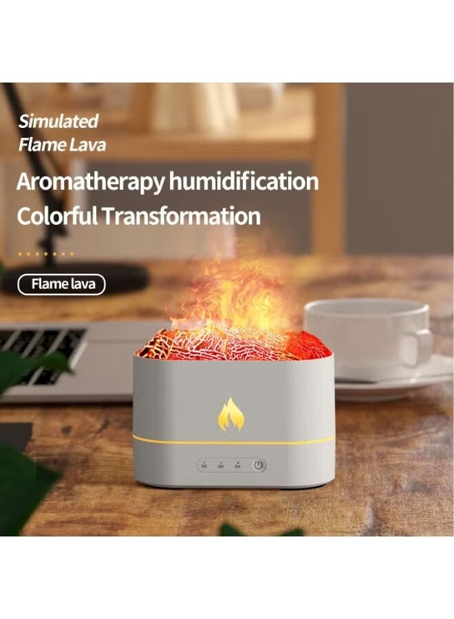 Lava Aroma Diffuser Ultrasonic Essential Oil Diffuser with Color Changing LED Lights, Quiet Mist Humidifier for Relaxation, Sleep, Meditation and Home Fragrance Air Freshening - Image 2