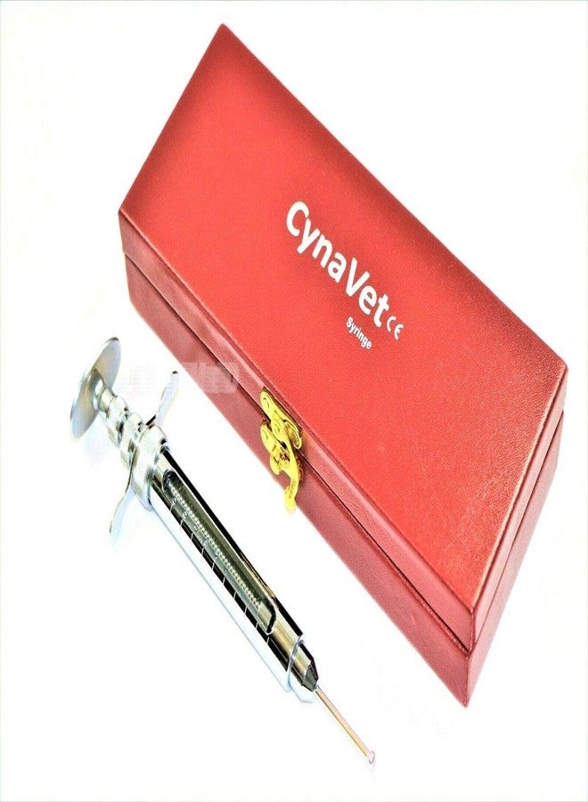 CYNAMED New Premium Reptile Snake Feeder Feeding Pinky Pump Syringe Tool 10cc Stainless Steel Veterinary - Image 3