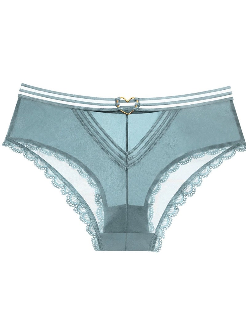 ملابس داخلية رفيعة ومريحة من القماش الشبكي قابلة للتهوية على الطراز الفرنسي بمقاسات مختلفة