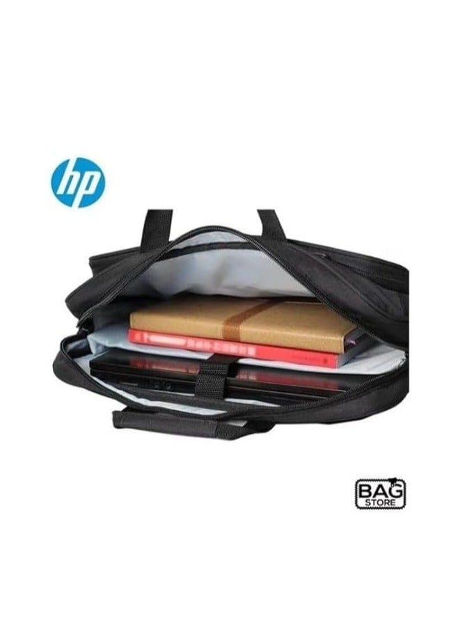 HP 15.6-inch Top-Loading Business Laptop Bag (Model 2SC66AA), Black, Unisex Adult - Image 3