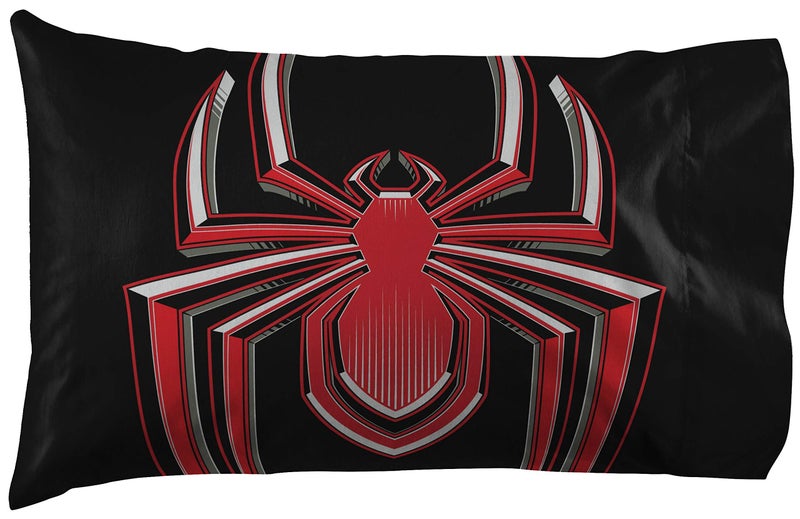 Jay Franco Marvel Super Hero Adventures Go Spidey 1 Pack Pillowcase - Double-Sided Kids Super Soft Bedding - Features Spiderman - Image 2