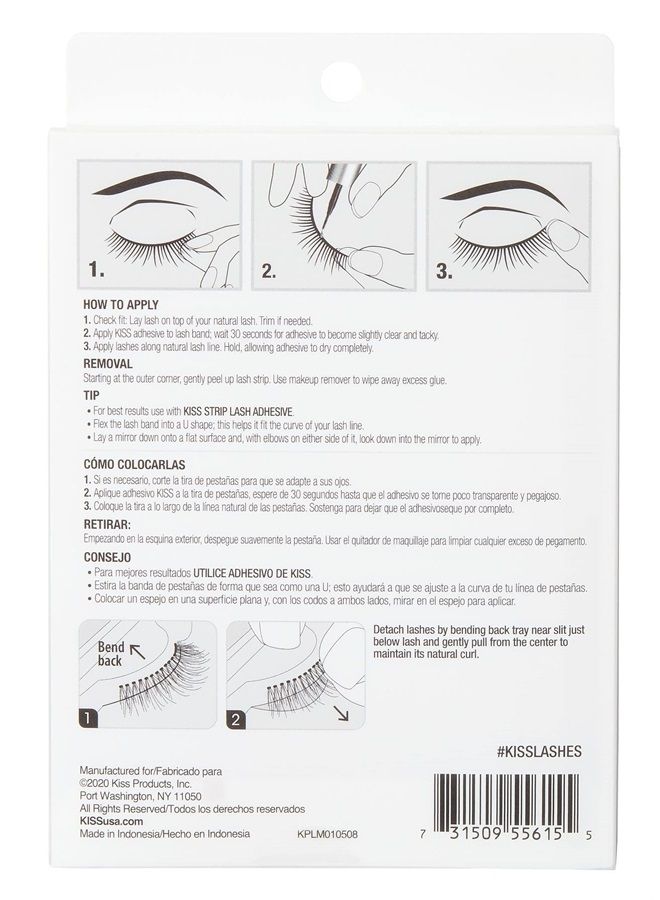 Kiss Ever Ez 03 Lashes 4 + 1 Pairs - Image 3