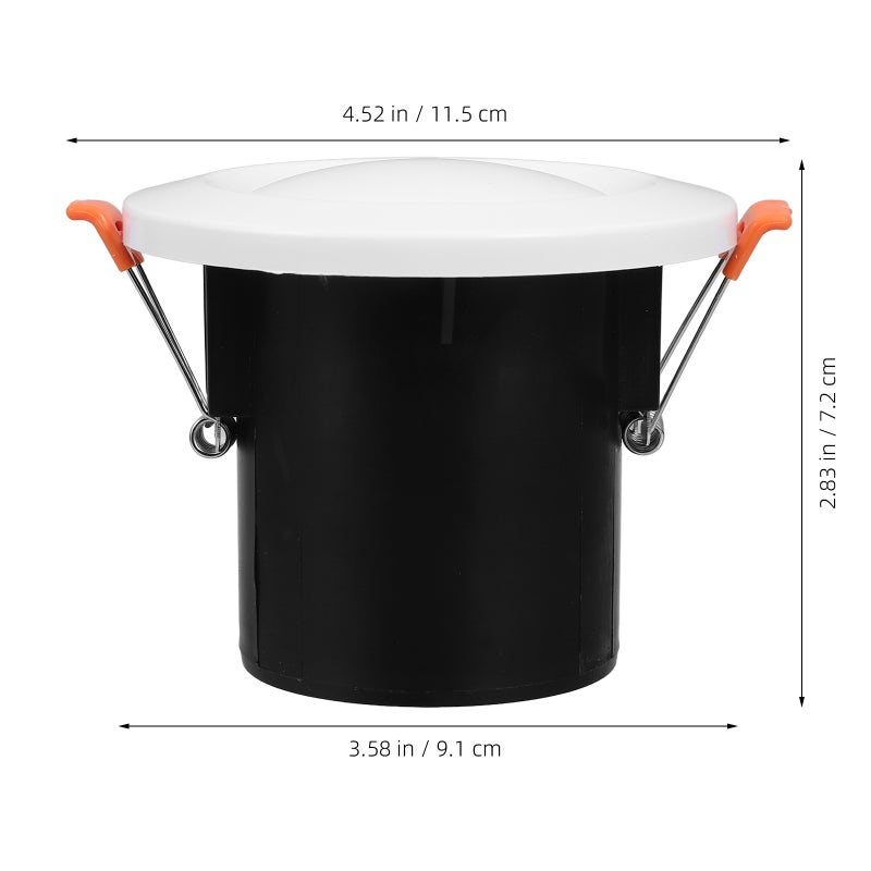 Circular Air Vent Diffuser Ceiling Round Duct Vent Cover with Spring Round Air Vent Spring Loaded ABS Ceiling Wall Air Diffuser - Image 3