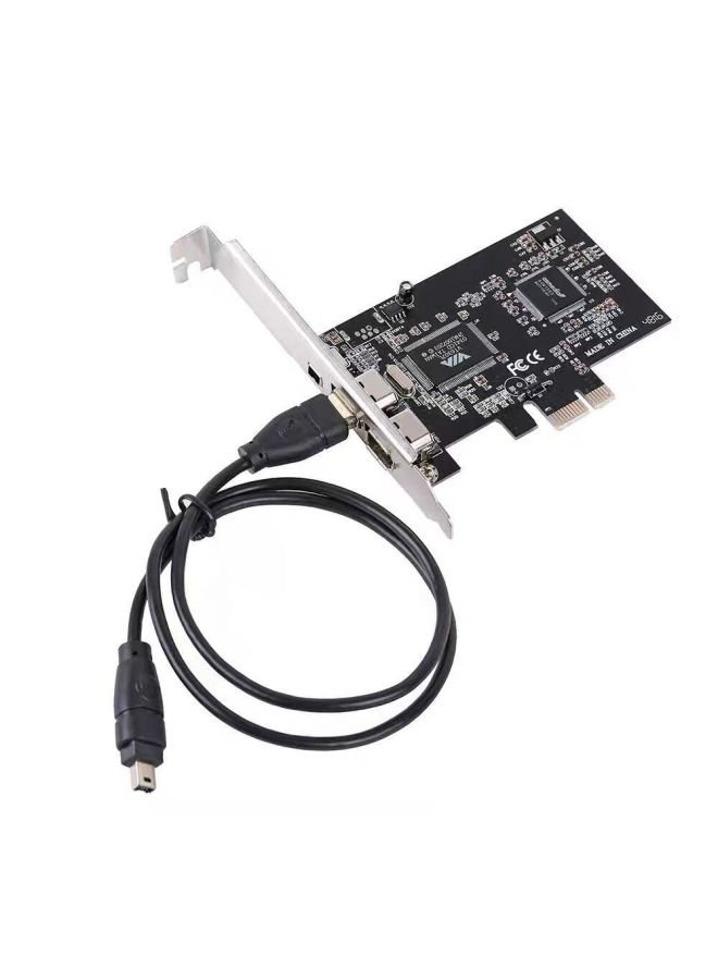 Neutral Pcie To 1394 Expansion Card Digital Camera Hd Dv Capture Card Compressed Video Collection Computer Adapter Card - Image 5