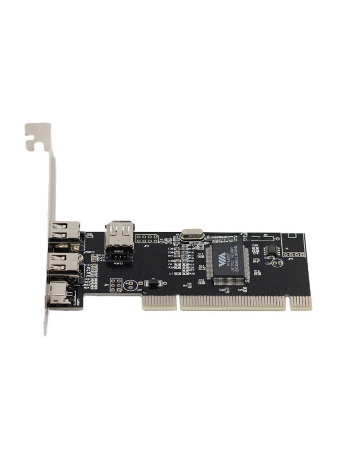 Neutral Pcie To 1394 Expansion Card Digital Camera Hd Dv Capture Card Compressed Video Collection Computer Adapter Card - Image 1