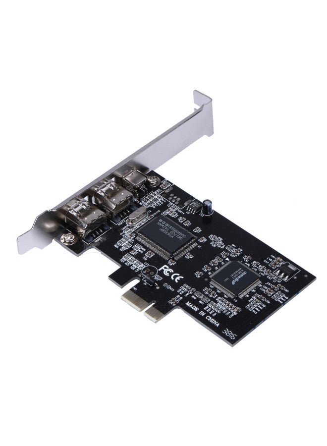 Neutral Pcie To 1394 Expansion Card Digital Camera Hd Dv Capture Card Compressed Video Collection Computer Adapter Card - Image 4