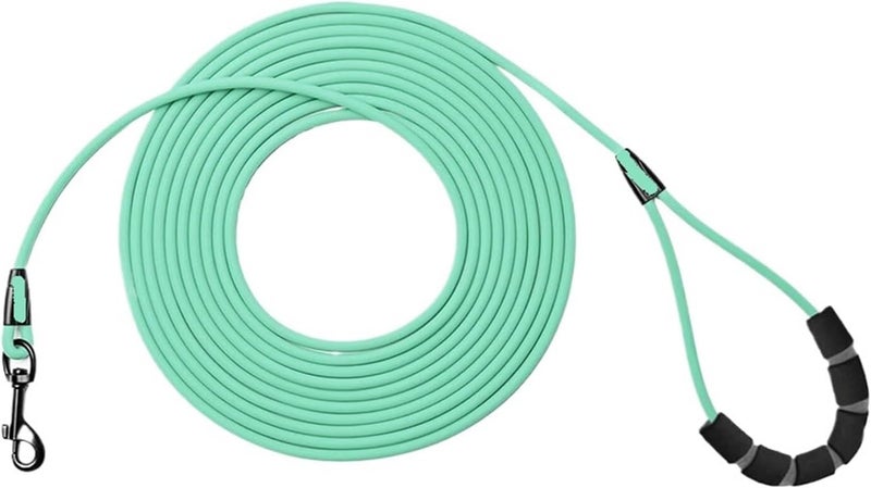 Dog Leash Waterproof Training Recall Long Pet 5FT 10 FT 20FT 30FT Great for Beach Yard Play(Blue,1.5M) - Image 2