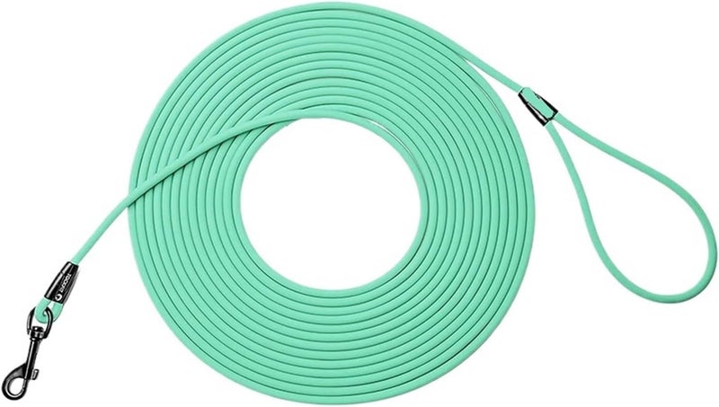 Dog Leash Waterproof Training Recall Long Pet 5FT 10 FT 20FT 30FT Great for Beach Yard Play(Blue,1.5M) - Image 1