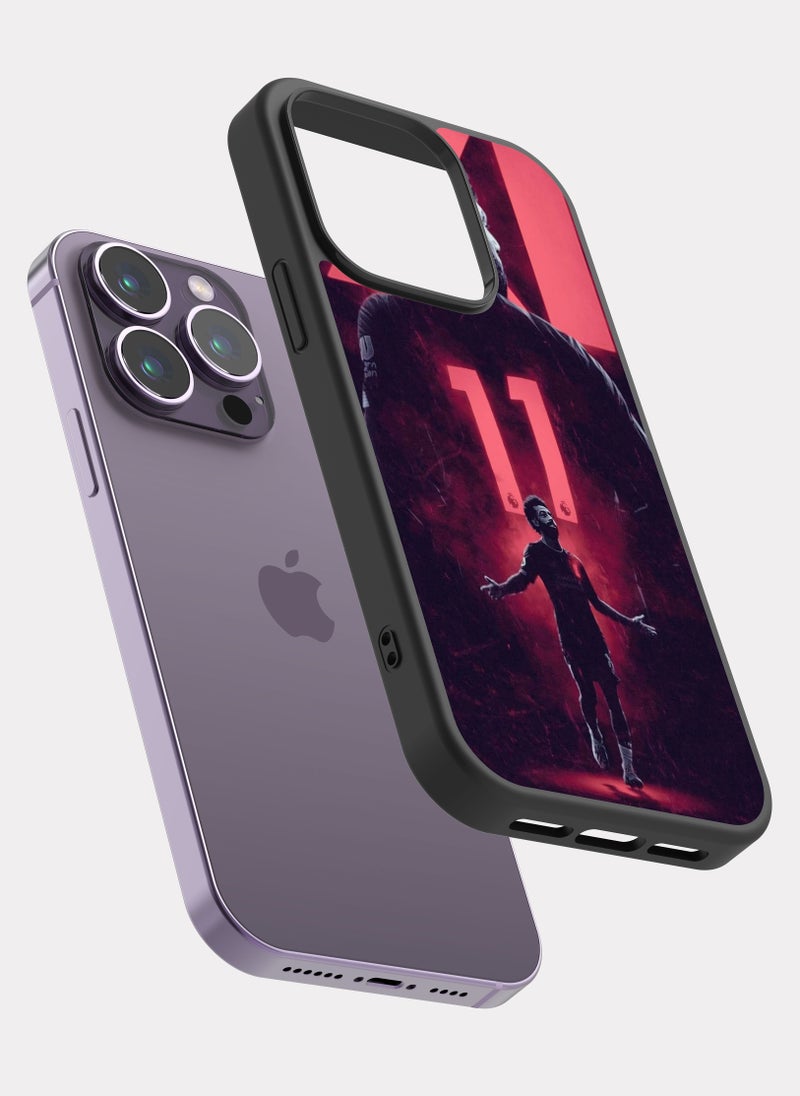 PXLAAT iPhone 14 Pro case cover Mohamed Salah - Image 2