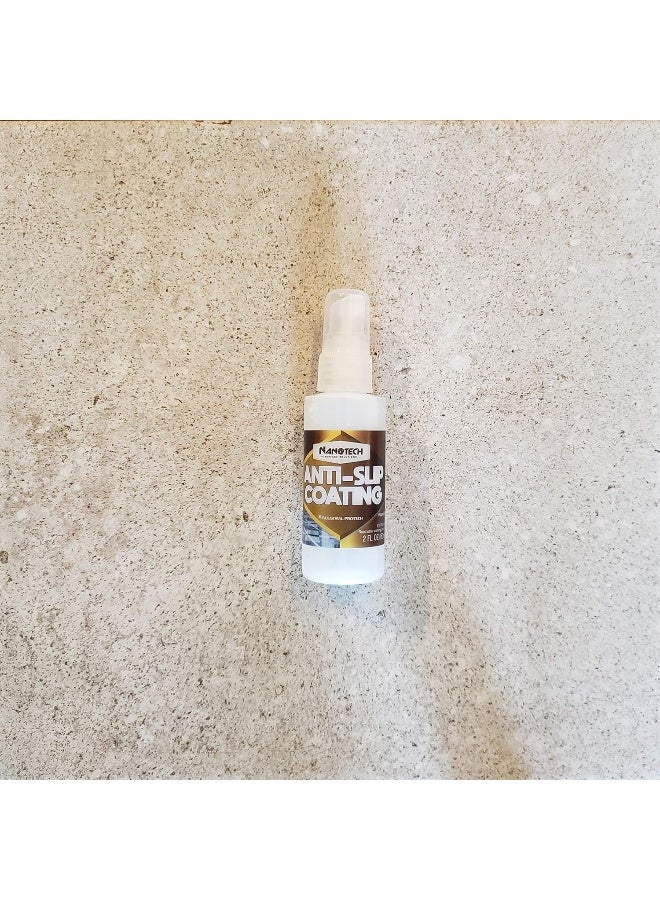NANOTECH Anti-Slip Coating - Increases Friction Coefficient- Reduces Slip And Fall Accidents Due To Wet Floors - For Polished Granite, Porcelain And Ceramic Tile (2 Oz.) - Image 3