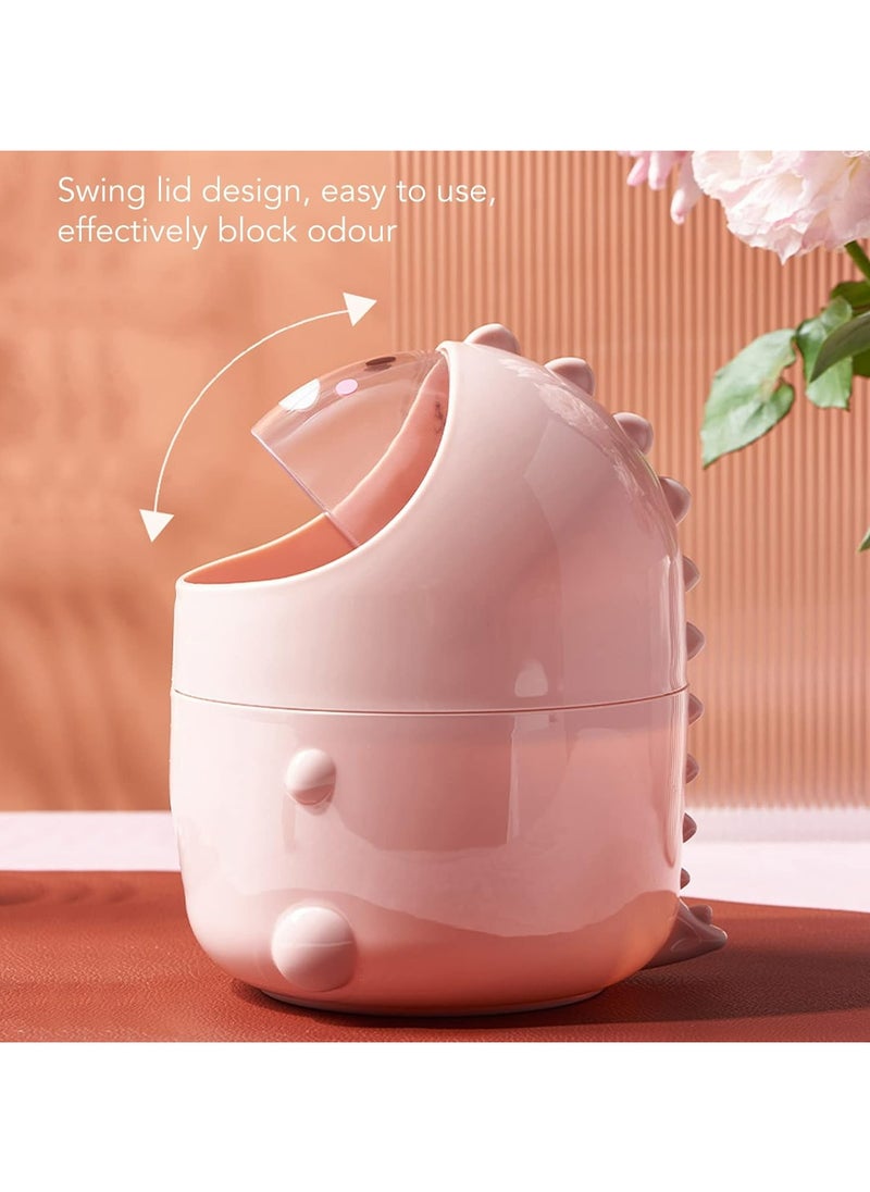 Oasisgalore - Cute Baby Dinosaur Removable Small Garbage Can - Image 1