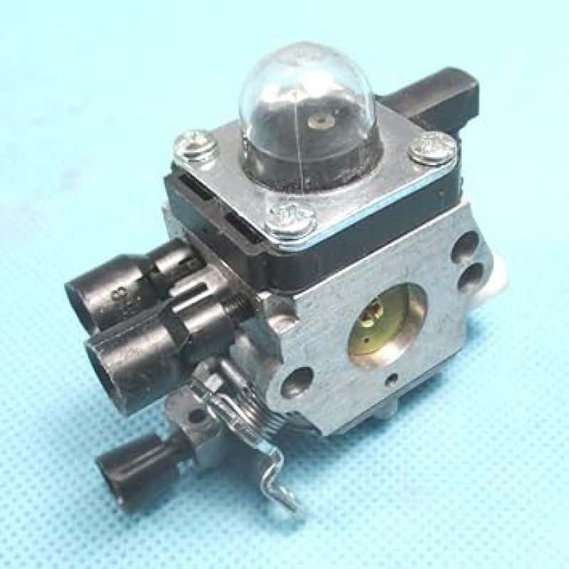 Replacement Carburetor: Silver Corrosion-Resistant Alloy Plug-And-Play Carburetor Kit - Stable Performance Small Engine Carburetor for Stihl FS38 FS45 FS46 FS55 FC55 FS85 Trimmers Lawn Garden Outdoor - Image 2