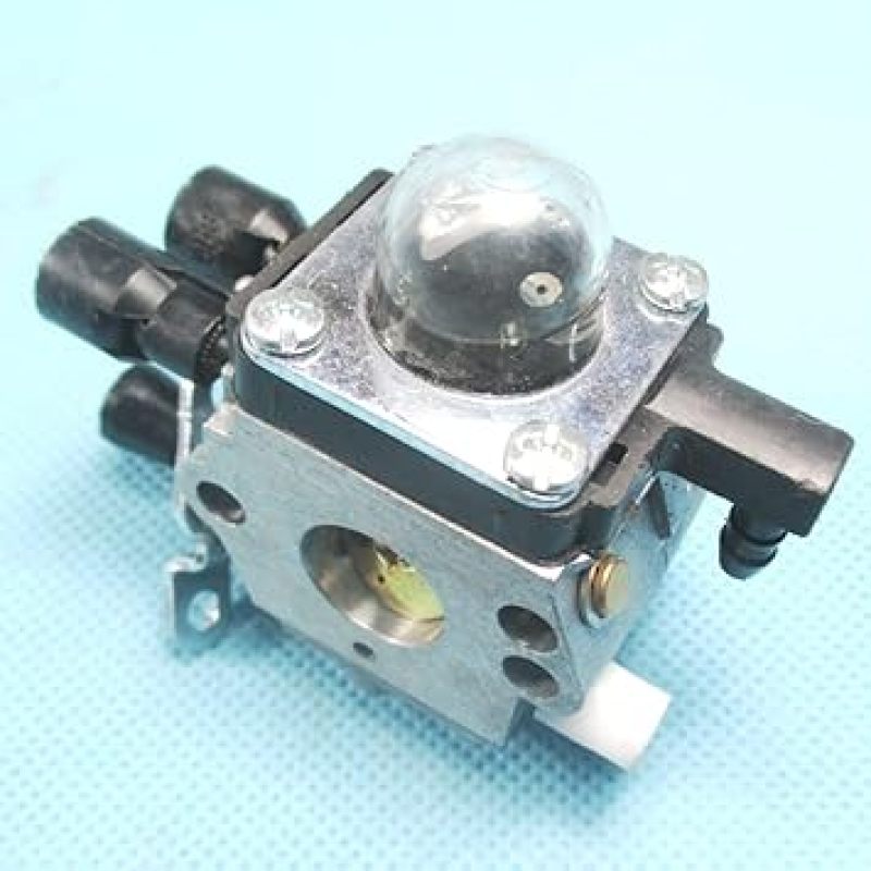 Replacement Carburetor: Silver Corrosion-Resistant Alloy Plug-And-Play Carburetor Kit - Stable Performance Small Engine Carburetor for Stihl FS38 FS45 FS46 FS55 FC55 FS85 Trimmers Lawn Garden Outdoor - Image 3