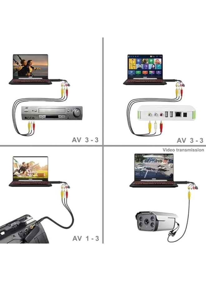 USB Video Capture Card – Easy Cap for Operating Receiver on Mobile and PC – Video to USB Adapter for Recording, Streaming & Playback - Image 3