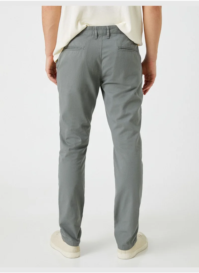KOTON Basic Chino Trousers