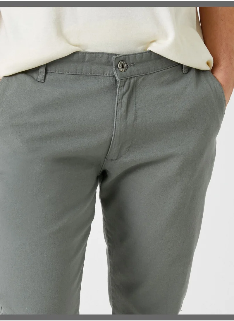 KOTON Basic Chino Trousers