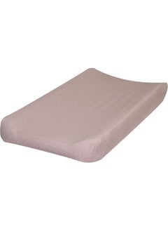 Go Mama Go Go Mama Go Designs Stripe Changing Pad Cover, Pink/Cream 