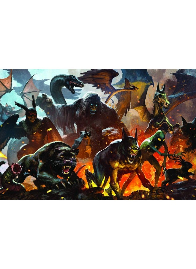 Toynk Cryptid Confluence And Monster Legends 1000 Piece Jigsaw Puzzle Toy ; Fun Quarantine Gifts ; Brain Teaser For Family Game Night  - Image 1